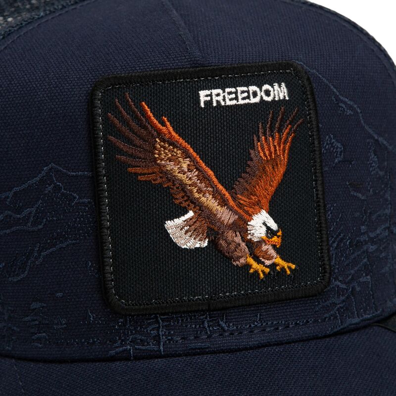 kepsar-bojd-marinbla-snapback-eagle-badlands-freedom-the-farm-goorin-bros
