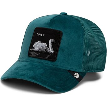 Kepsar böjd grön snapback Velour Lover The Farm Goorin Bros.