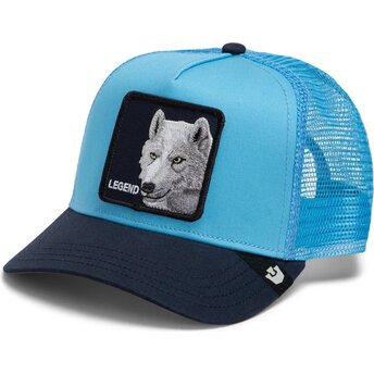 Kepsar böjd blå snapback Legend Wolf Original Recipe The Farm Goorin Bros.