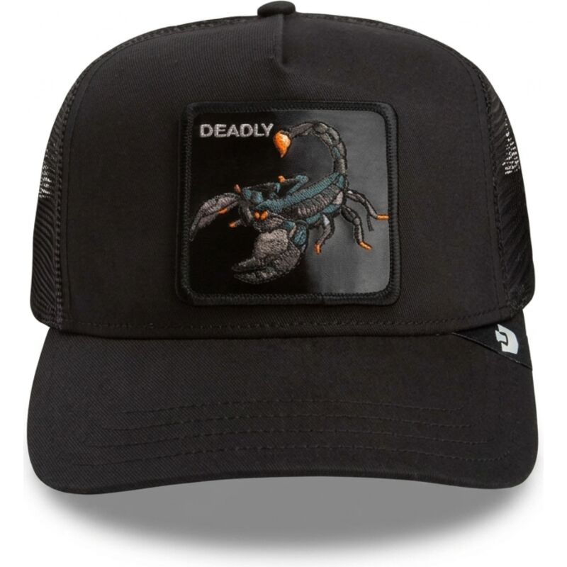 kepsar-bojd-svart-snapback-deadly-scorpion-original-recipe-the-farm-goorin-bros