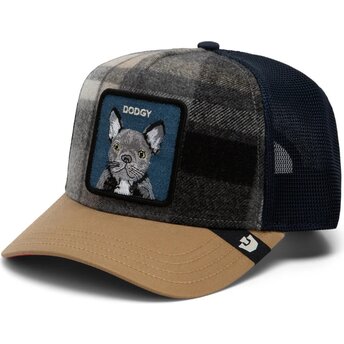 Kepsar böjd flerfärgad snapback Brit Frenchie Check, Mate Dodgy The Farm Goorin Bros.