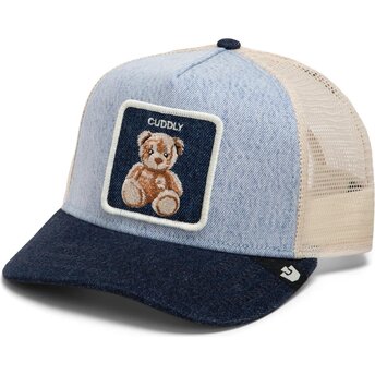 Kepsar böjd blå snapback från Cuddly After Dark The Farm Goorin Bros.