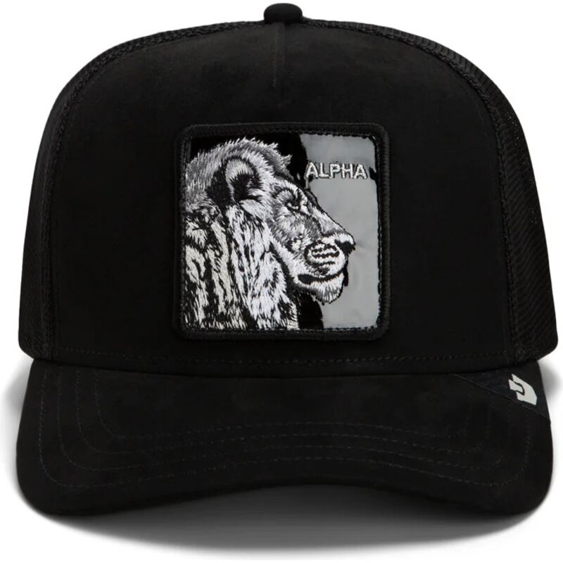 kepsar-bojd-svart-snapback-black-out-lion-blackened-metallic-alpha-the-farm-goorin-bros