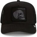 kepsar-bojd-svart-snapback-tonal-skull-full-intent-cancelled-the-farm-goorin-bros