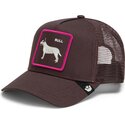 kepsar-bojd-brun-snapback-shadow-bull-terrier-off-the-leash-the-farm-goorin-bros