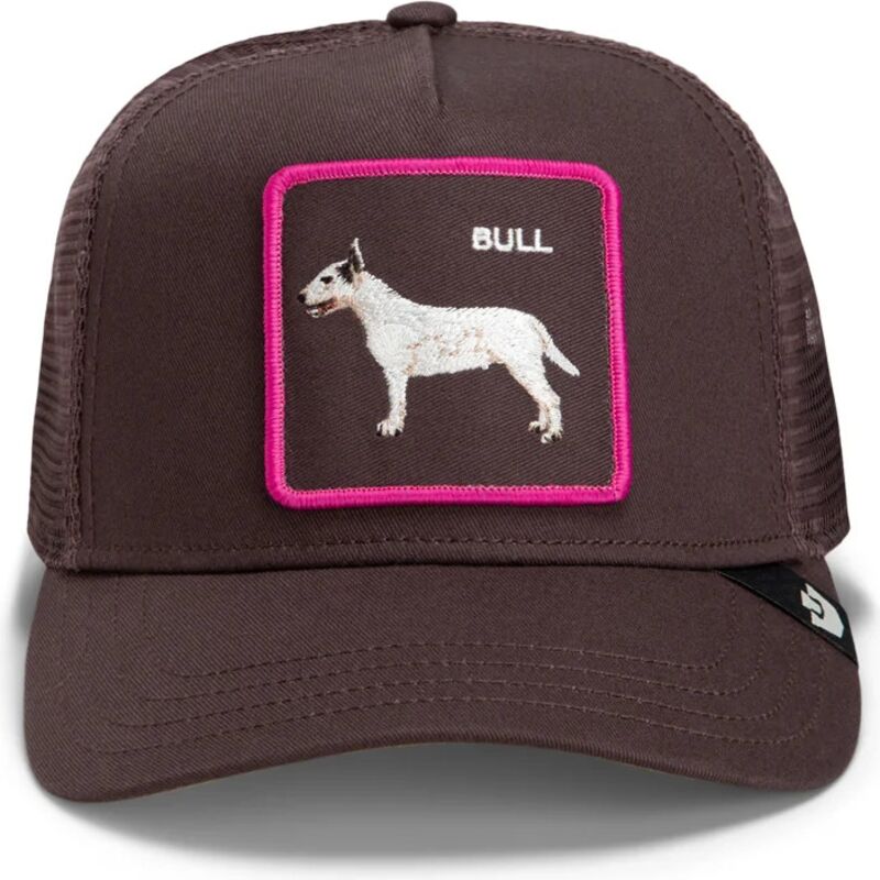 kepsar-bojd-brun-snapback-shadow-bull-terrier-off-the-leash-the-farm-goorin-bros