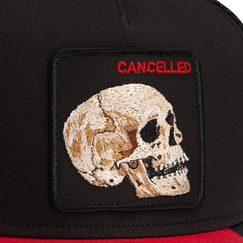 kepsar-bojd-svart-snapback-cancelled-skull-microsuede-the-farm-goorin-bros
