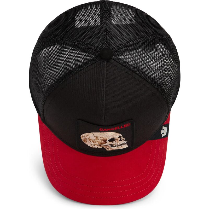 kepsar-bojd-svart-snapback-cancelled-skull-microsuede-the-farm-goorin-bros