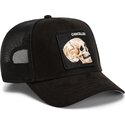 kepsar-bojd-svart-snapback-suede-cancelled-skull-microsuede-the-farm-goorin-bros