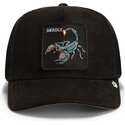 kepsar-bojd-svart-snapback-suede-scorpion-microsuede-the-farm-goorin-bros