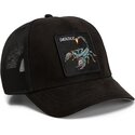 kepsar-bojd-svart-snapback-suede-scorpion-microsuede-the-farm-goorin-bros