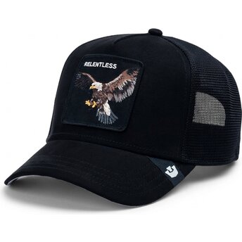 Kepsar böjd svart snapback Suede Relentless Eagle Microsuede The Farm Goorin Bros.
