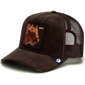 Kepsar böjd brun snapback Corduroy Grit Ridgeline The Farm Goorin Bros.