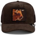 kepsar-bojd-brun-snapback-corduroy-grit-ridgeline-the-farm-goorin-bros