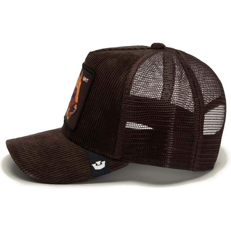 kepsar-bojd-brun-snapback-corduroy-grit-ridgeline-the-farm-goorin-bros