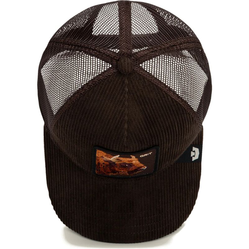 kepsar-bojd-brun-snapback-corduroy-grit-ridgeline-the-farm-goorin-bros
