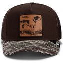 kepsar-bojd-brun-snapback-engraved-dog-camo-glitch-the-farm-goorin-bros