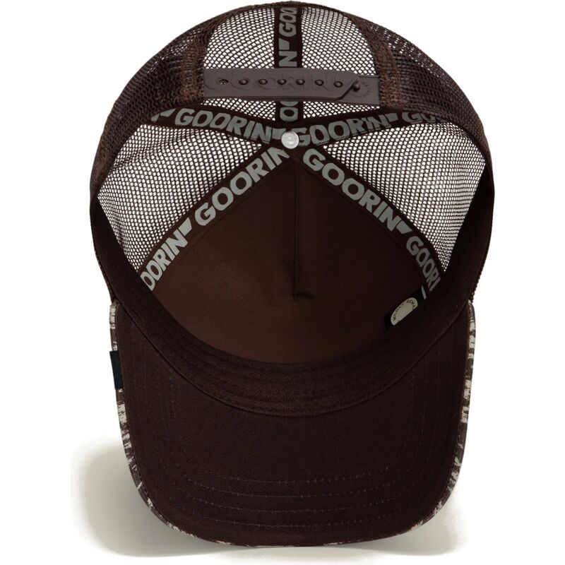 kepsar-bojd-brun-snapback-engraved-dog-camo-glitch-the-farm-goorin-bros