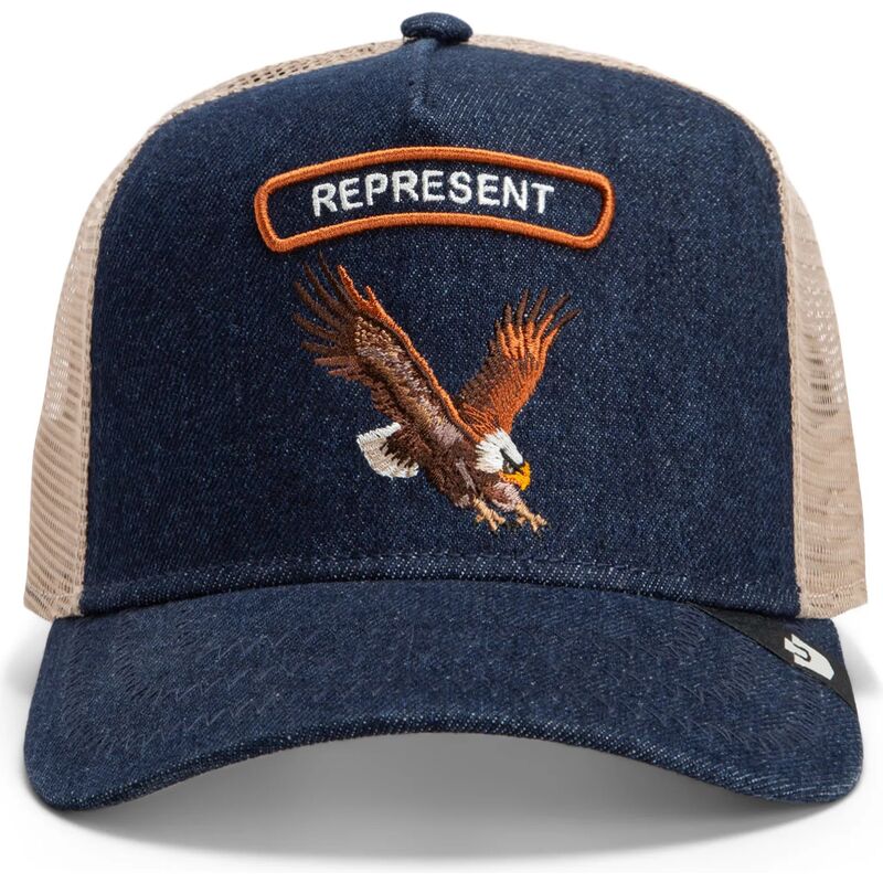 kepsar-bojd-marinbla-snapback-represent-rocker-denim-after-dark-the-farm-goorin-bros