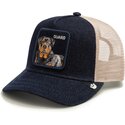 kepsar-bojd-marinbla-snapback-guard-denim-after-dark-the-farm-goorin-bros