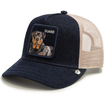 Kepsar böjd marinblå snapback Guard Denim After Dark The Farm Goorin Bros.