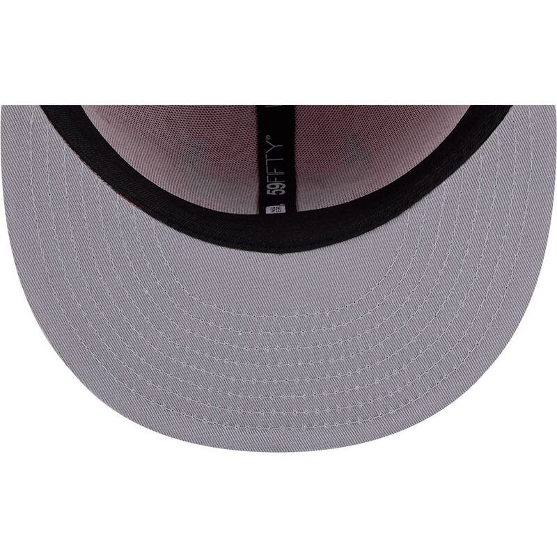 kepsar-platt-rod-justerad-59fifty-side-script-fran-chicago-bulls-nba-av-new-era