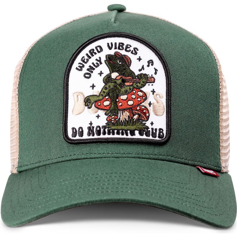 kepsar-bojd-gron-snapback-hft-do-nothing-club-weird-vibes-frog-av-djinns
