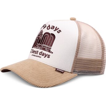 Kepsar böjd khaki snapback HFT Lazy Days av Djinns