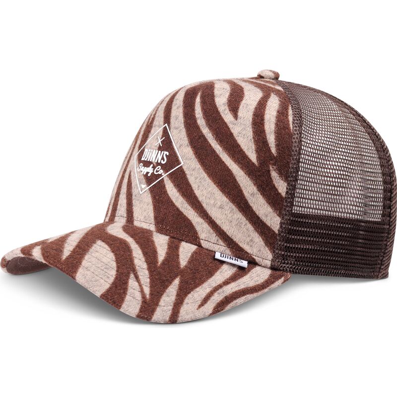 kepsar-bojd-brun-snapback-hft-rubbertigerstripes-av-djinns kepsar-bojd-brun-snapback-hft-rubbertigerstripes-av-djinns
