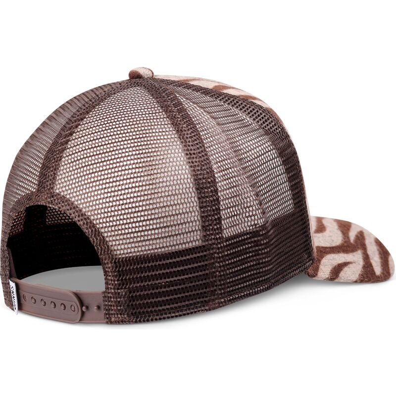 kepsar-bojd-brun-snapback-hft-rubbertigerstripes-av-djinns kepsar-bojd-brun-snapback-hft-rubbertigerstripes-av-djinns