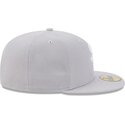 kepsar-platt-gra-justerad-59fifty-side-script-fran-chicago-white-sox-mlb-av-new-era