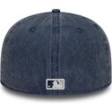 kepsar-platt-marinbla-justerad-59fifty-washed-fran-new-york-yankees-mlb-av-new-era