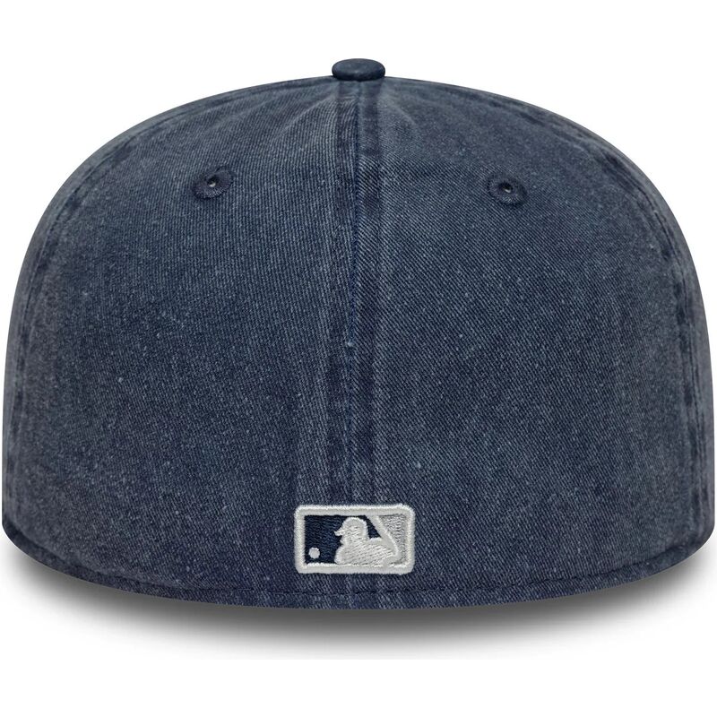 kepsar-platt-marinbla-justerad-59fifty-washed-fran-new-york-yankees-mlb-av-new-era