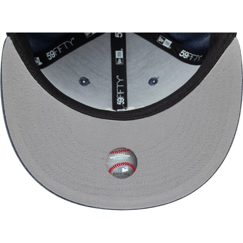 kepsar-platt-marinbla-justerad-59fifty-washed-fran-new-york-yankees-mlb-av-new-era
