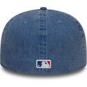kepsar-platt-bla-justerad-59fifty-washed-fran-los-angeles-dodgers-mlb-av-new-era
