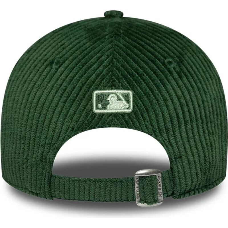 kepsar-bojd-gron-snapback-9forty-m-crown-chunky-cord-fran-los-angeles-dodgers-mlb-av-new-era