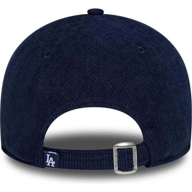 kepsar-bojd-marinbla-justerbart-band-9twenty-cord-script-fran-los-angeles-dodgers-mlb-av-new-era