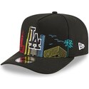 kepsar-bojd-svart-snapback-9fifty-a-frame-precurved-skyline-fran-los-angeles-dodgers-mlb-av-new-era