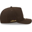 kepsar-bojd-brun-snapback-9fifty-a-frame-precurved-visor-pin-fran-atlanta-braves-mlb-av-new-era