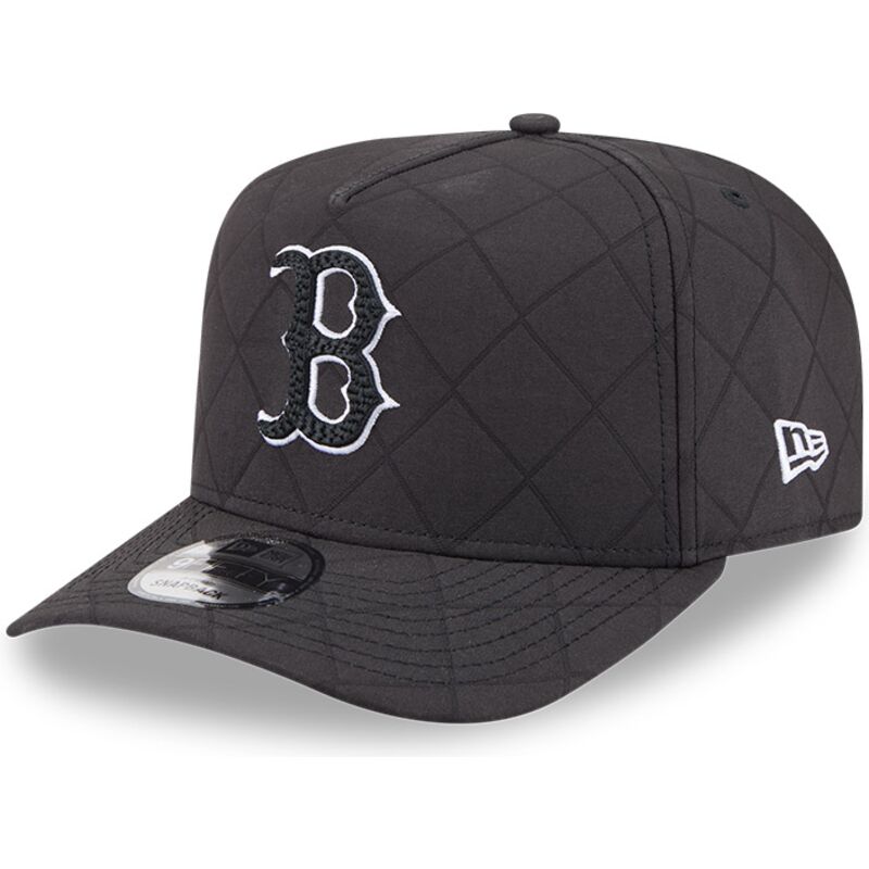 kepsar-bojd-svart-snapback-9fifty-a-frame-precurved-checkered-fran-boston-red-sox-mlb-av-new-era