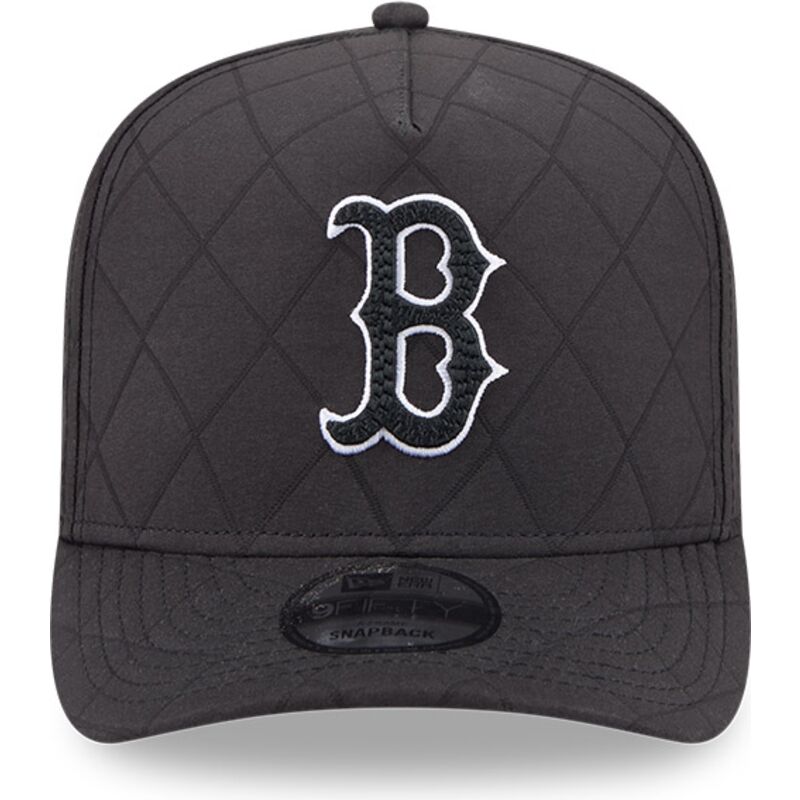kepsar-bojd-svart-snapback-9fifty-a-frame-precurved-checkered-fran-boston-red-sox-mlb-av-new-era