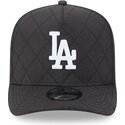 kepsar-bojd-svart-snapback-9fifty-a-frame-precurved-checkered-fran-los-angeles-dodgers-mlb-av-new-era