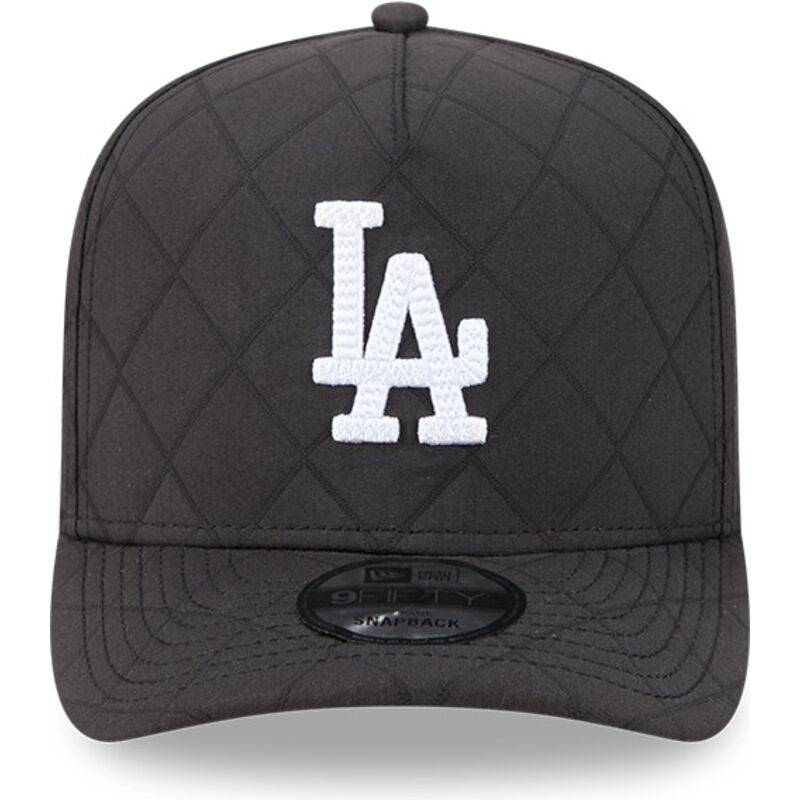 kepsar-bojd-svart-snapback-9fifty-a-frame-precurved-checkered-fran-los-angeles-dodgers-mlb-av-new-era