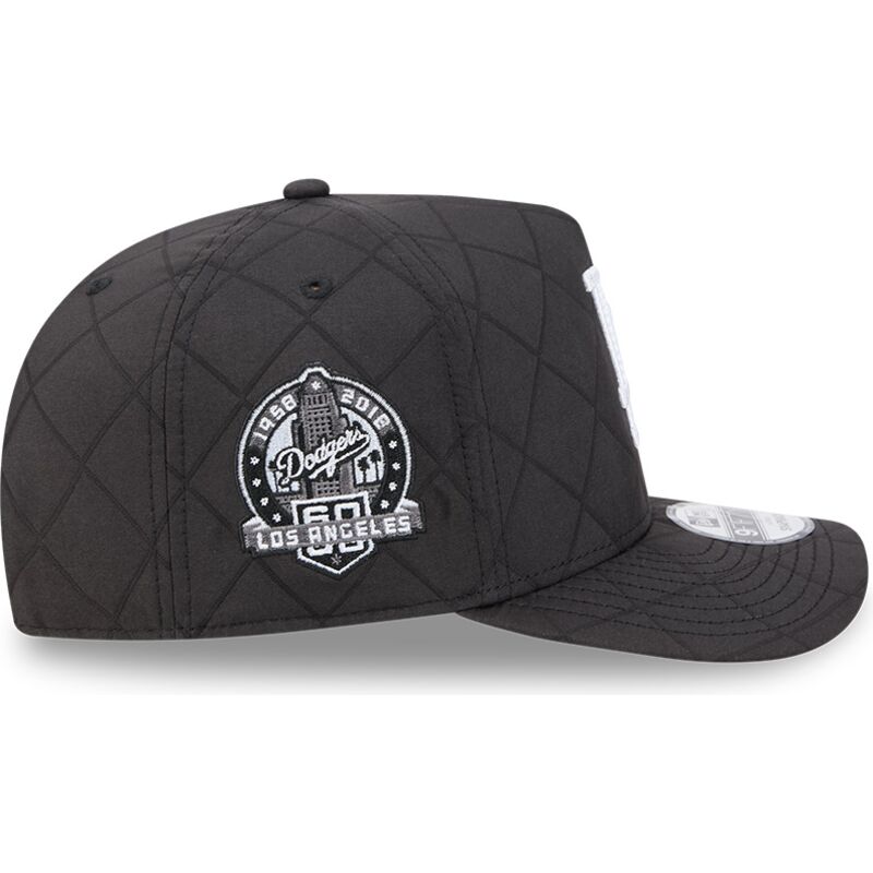 kepsar-bojd-svart-snapback-9fifty-a-frame-precurved-checkered-fran-los-angeles-dodgers-mlb-av-new-era
