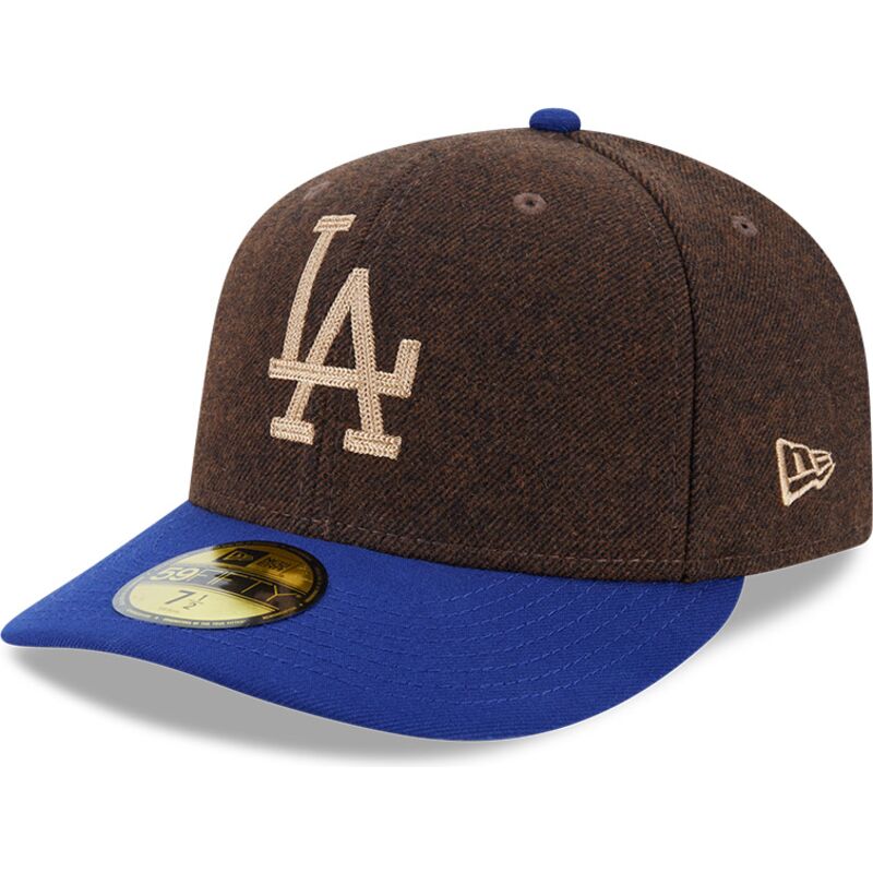 kepsar-bojd-brun-justerad-59fifty-precurved-fran-los-angeles-dodgers-mlb-av-new-era
