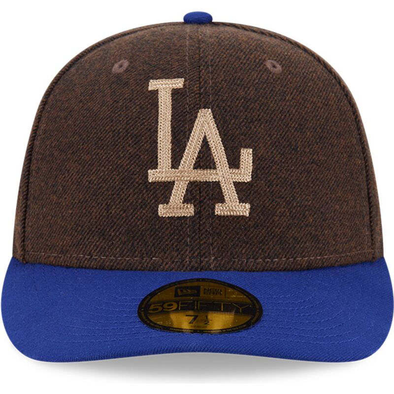 kepsar-bojd-brun-justerad-59fifty-precurved-fran-los-angeles-dodgers-mlb-av-new-era