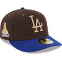 kepsar-bojd-brun-justerad-59fifty-precurved-fran-los-angeles-dodgers-mlb-av-new-era