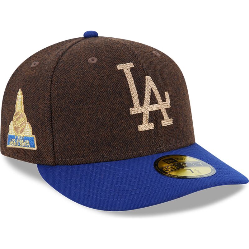 kepsar-bojd-brun-justerad-59fifty-precurved-fran-los-angeles-dodgers-mlb-av-new-era