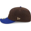 kepsar-bojd-brun-justerad-59fifty-precurved-fran-los-angeles-dodgers-mlb-av-new-era