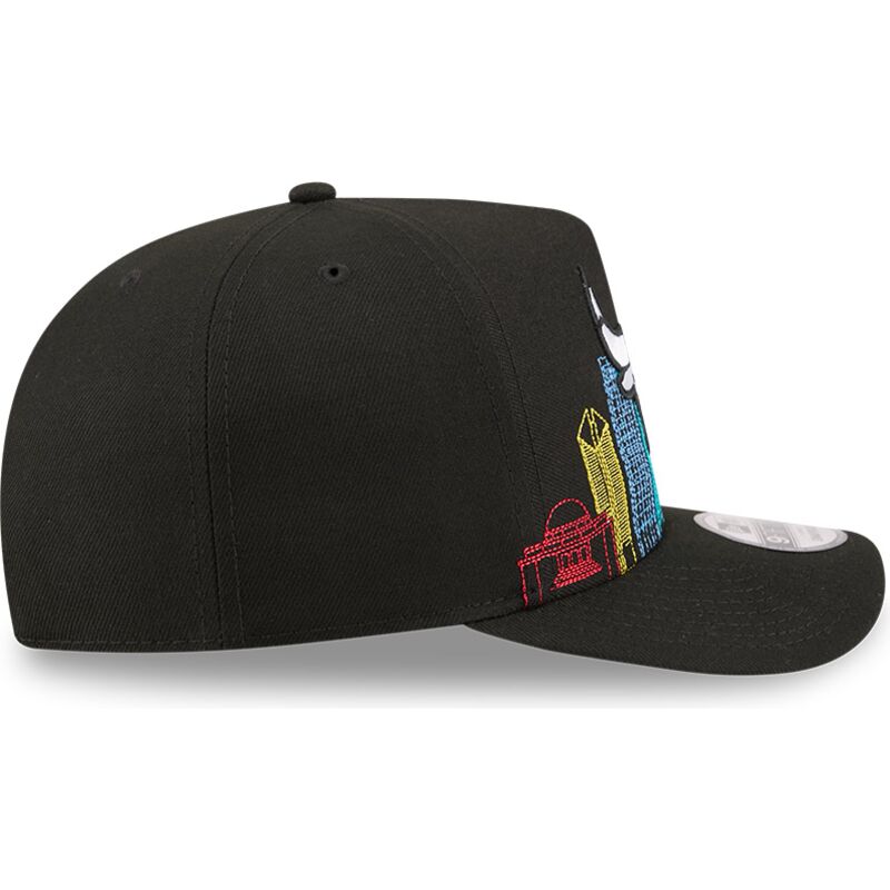 kepsar-bojd-svart-snapback-9fifty-a-frame-precurved-skyline-fran-chicago-bulls-nba-av-new-era
